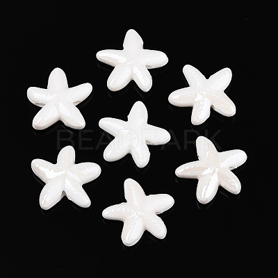 Handmade Porcelain Beads X-PORC-Q002-02E-01-1