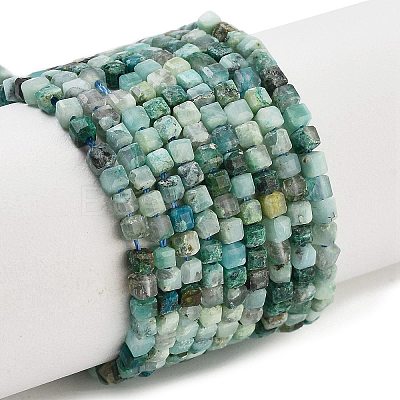 Natural Chrysocolla Beads Strands G-H042-B29-01-1