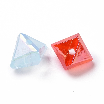Transparent Acrylic Imitation Jelly Beads OACR-P011-05C-1