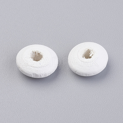 Natural Wood Beads WOOD-Q030-62F-1