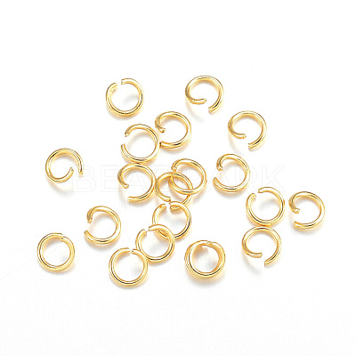 304 Stainless Steel Open Jump Rings STAS-F084-27G-1