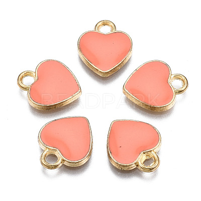Alloy Enamel Charms X-ENAM-S121-041H-1