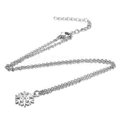 Tarnish Resistant 201 Stainless Steel Pendants Necklaces LS-NJEW-S063-TN194-1-1