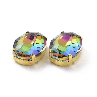 Oval Sew on Rhinestone DIY-E062-06G-A05-1