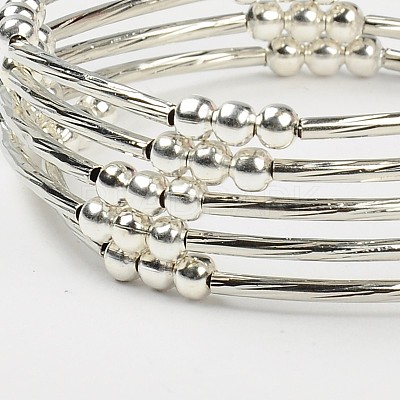 Memory Wire Bracelets BJEW-JB00251-1