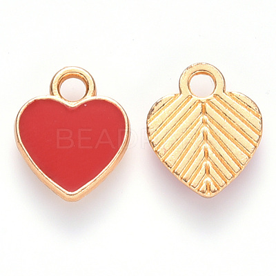 Alloy Enamel Charms X-ENAM-S121-041-1