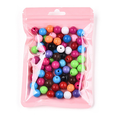 Macaron Color Plastic Yin-yang Resealable Bags OPP-N001-01C-10-1
