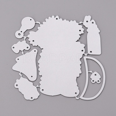 Bear Frame Carbon Steel Cutting Dies Stencils DIY-F050-20-1