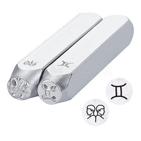 Iron Seal Stamps AJEW-BC0001-04I-1