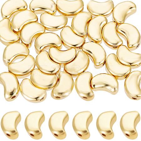 Beebeecraft 50Pcs Brass Beads KK-BBC0013-14-1