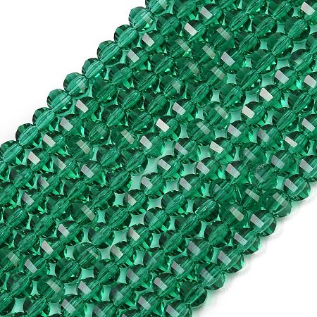 Transparent Glass Beads Strands GLAA-G125-01A-08-1