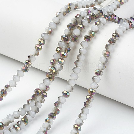 Electroplate Glass Beads Strands EGLA-A034-J4mm-R05-1