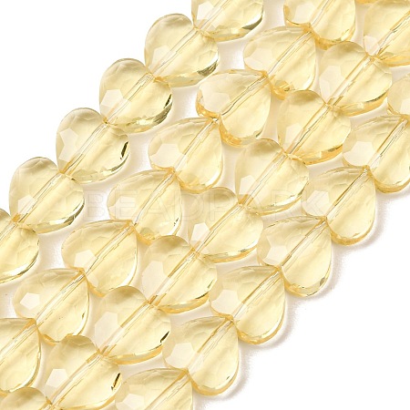 Transparent Glass Beads Strands GL-CBA7A17-03A-04-1