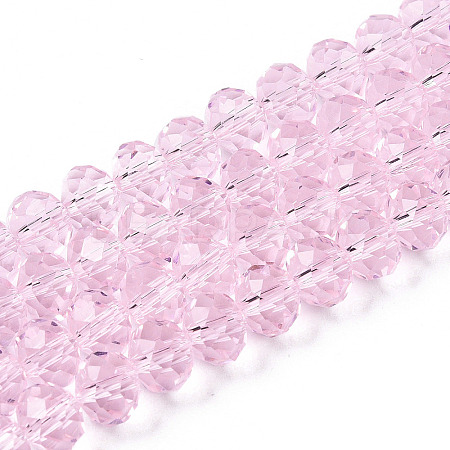 Glass Beads Strands EGLA-A034-T10mm-D10-1