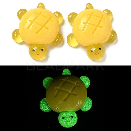 Luminous Resin Cabochons RESI-M047-01E-1