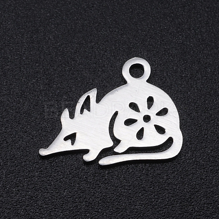 Non-Tarnish 201 Stainless Steel Charms STAS-N090-JN848-1-1