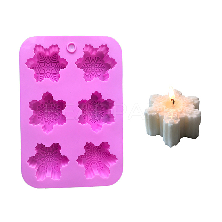Christmas Theme DIY Candle Silicone Molds CAND-PW0005-007-1
