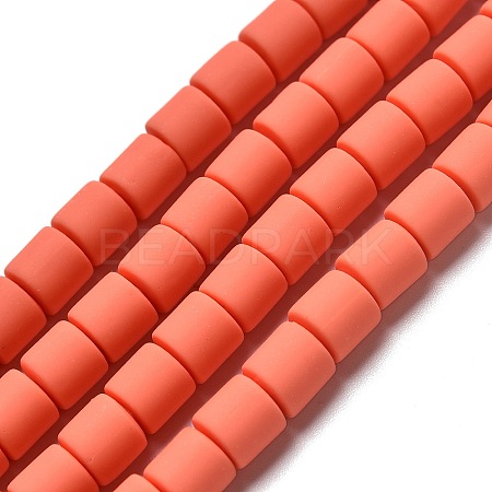 Handmade Polymer Clay Bead Strands X-CLAY-ZX006-01-37-1