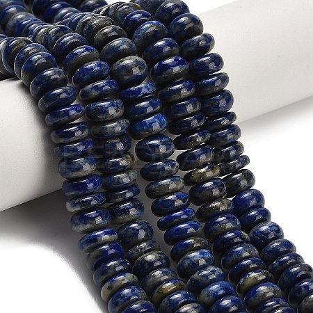 Natural Lapis Lazuli Beads Strands G-H329-B01-5x8mm-1