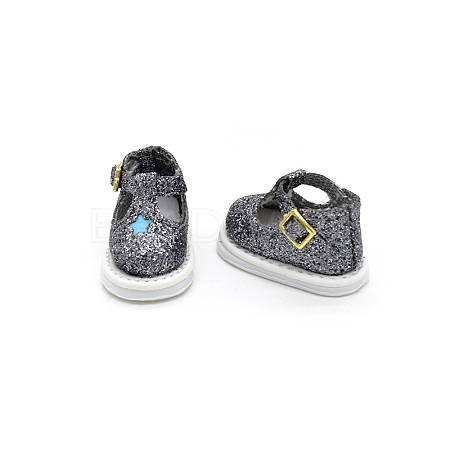 Star Pattern Cloth Doll Shoes PW-WG90864-13-1