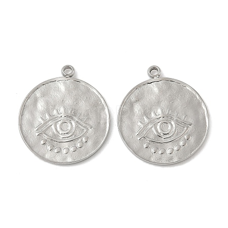 304 Stainless Steel Pendants STAS-L022-441P-01-1