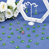 200Pcs Transparent Acrylic Pendants TACR-SC0001-47-3