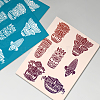 Silk Screen Printing Stencil DIY-WH0341-096-6