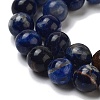 Natural South Africa Sodalite Beads Strands X-G-S259-35-6mm-6