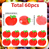 60Pcs Resin Decoden Cabochons CRES-SP0001-24-2