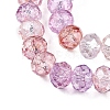 Transparent Glass Beads Strands X-GLAA-T023-6mm-A03-3