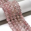 Natural Strawberry Quartz Beads Strands G-L595-C03-04-2