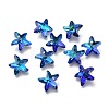 Electroplate Glass Charms X-GLAA-H101-B-02-1