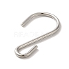 304 Stainless Steel S-Hook Clasp STAS-C085-03L-P-2