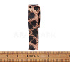 Leopard Printed Grosgrain Ribbons OCOR-TA0001-16-8