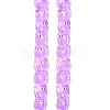 Transparent Glass Beads Strands LAMP-L078-010D-1