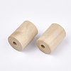 Natural Wood Beads X-WOOD-S052-08A-2