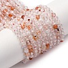 Natural Ferruginous Quartz Beads Strands G-B142-A01-3mm-2