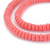 Handmade Polymer Clay Beads Strands CLAY-N008-20-4