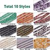 160Pcs 10 Style Natural Mixed Gemstone Beads G-NB0002-69-6