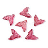 Transparent Spray Painted Glass Pendants GLAA-S190-009A-06-1