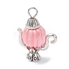 Acrylic & Tibetan Style Alloy Pendants PALLOY-JF04325-3