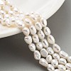 Natural Cultured Freshwater Pearl Beads Strands PEAR-P062-32D-1