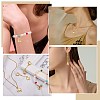 10Pcs Rack Plating Brass Pendants KK-SZ0002-55G-T-7