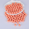 Round Silicone Focal Beads SI-JX0046A-58-1