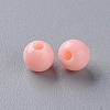 Opaque Acrylic Beads X-MACR-S370-C6mm-A12-2