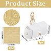1Pc Imitation Leather Ring Storage Bags for Pet Dog Collar ABAG-CL0001-36A-2