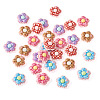 30Pcs Opaque Resin Cabochons RESI-TA0005-79E-3