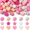 100Pcs Silicone Beads SIL-CJ0001-66-1