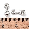 Alloy with Rhinestone Pendants FIND-B028-10P-3