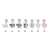316L Surgical Stainless Steel Tongue Rings WGBFDF9-04-2